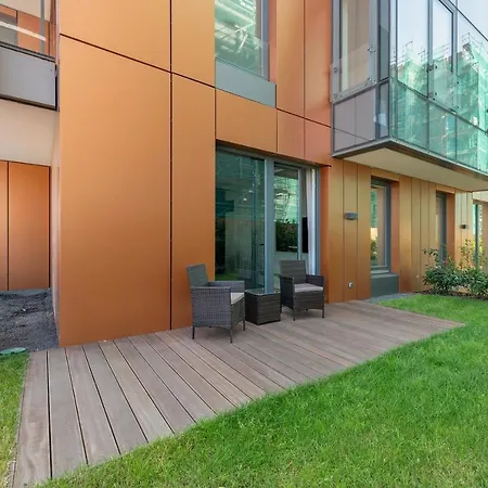 Apartment Blue Mandarin Riverside Gdansk