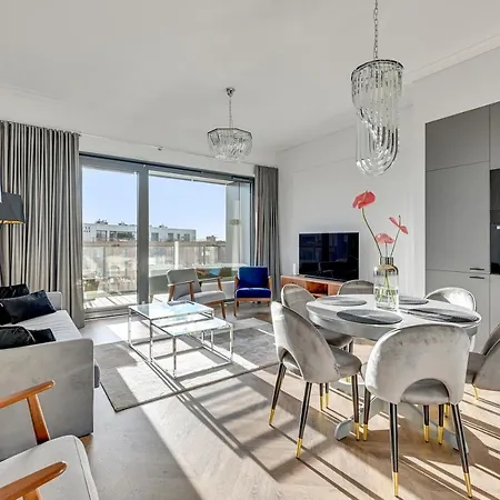 Daire Blue Mandarin Riverside Gdansk