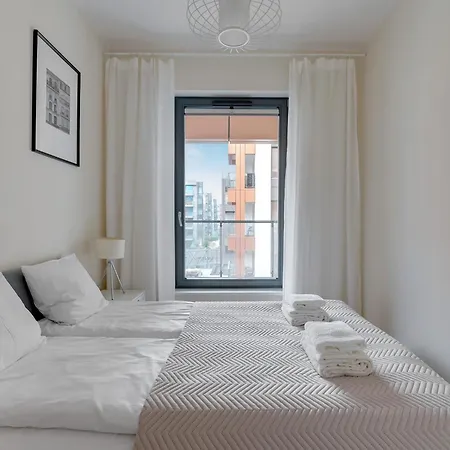 Apartment Blue Mandarin Riverside Gdansk