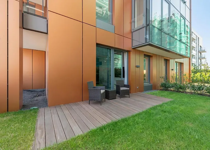 Apartment Blue Mandarin Riverside Danzig