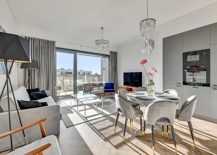 Apartment Blue Mandarin Riverside Danzig