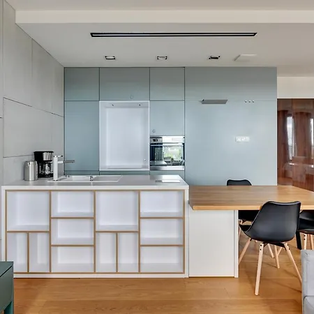 Blue Mandarin Riverside アパート グダニスク